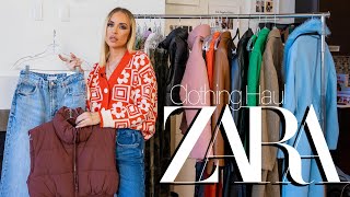 Huge Zara Clothing Haul  Maeve Reilly [upl. by Dachi]