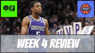 Industry Pickup League Week 4 Fantasy Basketball Review [upl. by Newton]