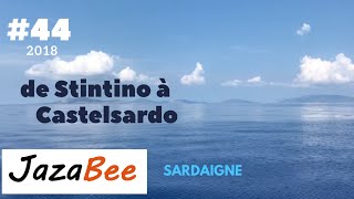 442018 de Stintino à Castelsardo Sardaigne  frein de bôme [upl. by Annim]