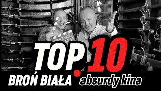 Top10 BROŃ BIAŁA 🔴 absurdy kina szermierka fencing Żmudzki na OSTRO [upl. by Lerred889]