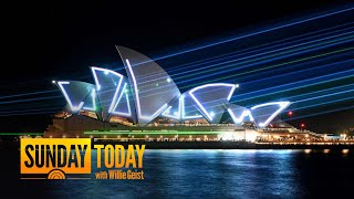 Australia celebrates 50th anniversary of Sydney Opera House [upl. by Reinald216]