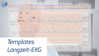 LangzeitEKG mit der custo diagnosticTeil 3 Templates [upl. by Nwahsav899]