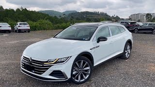 All New 2023 Volkswagen Arteon Shooting Brake Volkswage CC  Exterior And Interior [upl. by Ardnosac]