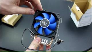 Unboxing CPU Cooler Deepcool Iceedge Mini FS v20 blogotecaeu [upl. by Syman]