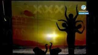 Жұлдызды сәт quotЕкі Езуquot театры Көлеңкелі қойылым SHADOW THEATRE GROUP [upl. by Suoivatra]