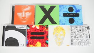 Ed Sheeran Studio Albums Unboxing [upl. by Esyak]