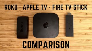 Roku vs Apple TV vs Fire Stick  Complete Comparison [upl. by Aubrette122]