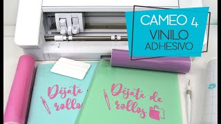 Tutorial vinilo adhesivo con Silhouette Cameo 4 [upl. by Reinaldos]