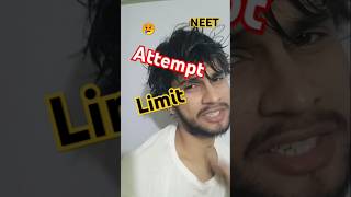 Neet me attemptlimit😢 ho skti hai dhyan dena😔Bhondusir😶neet [upl. by Pare]