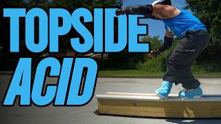 MY 1ST TOPSIDE GRIND REAL amp BASED  Razor SL  Kizer Fluid 4  Aggressive Inline Skate Vlog [upl. by Lyell]