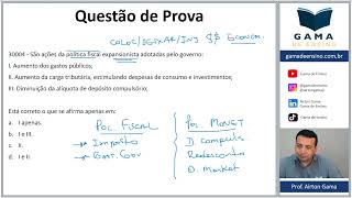 QUESTÃO 30004  POLÍTICA FISCAL CPA20 CEA AI ANCORD [upl. by Melac]