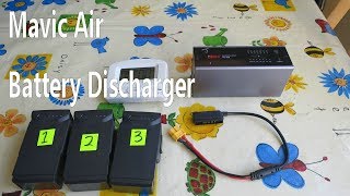 Discharging DJI smart battery if you cant fly Mavic Air Spark Mavic 2 Pro Zoom etc [upl. by Evangelin527]