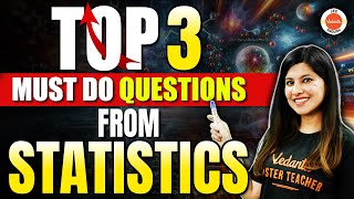 Top 3 Must Do Questions From Statistics  JEE Mains 2024  Namrata Maam [upl. by Iris]