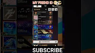 I play in my friend id and i am shocked 🥺 freefire viral shorts [upl. by Shepard]