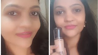 MAC MATCHMASTER FOUNDATION SPF NC30 15 FOND DE TEINT SPF 15 REVIEW BY  Jiya vlogu [upl. by Henrique]