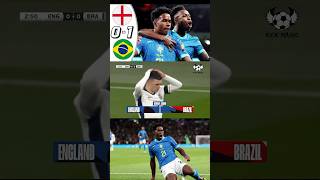 England 01 Brazil Endrick’s Winning Goal ⚽️ Highlights [upl. by Aronaele]