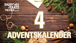 4  Adventskalender 2020 STAATSTHEATER KARLSRUHE [upl. by Wright]