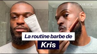 La routine pour une belle barbe de Kris créateur de contenus  Get Ready With  HORACE [upl. by Rolyks]