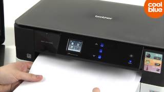 Brother DCPJ4110DW videoreview en unboxing NLBE [upl. by Emilia]