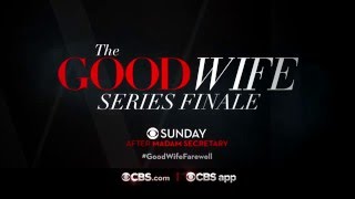 The Good Wife Series Finale CBS Trailer [upl. by Jehu]