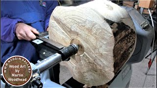 Woodturning BIG D [upl. by Draw]