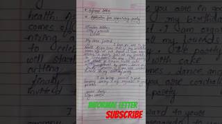 informal letter in English shortstrendingshortsviralshorts🔥ytstudiolearnenglishletterwritting [upl. by Coleville]