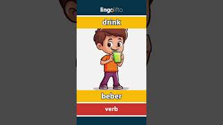 🇬🇧🇪🇸 drink  beber  vocabulary builder  learn English  aprendamos inglés [upl. by Godiva]