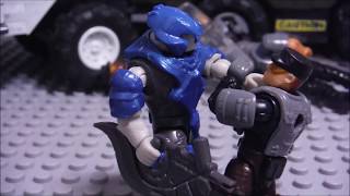 The NMPD  A Halo Mega Construx stop motion [upl. by Tterrej]