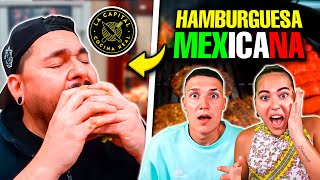 MIS SOBRINOS REACCIONAN a LA CAPITAL😋 HAMBURGUESA MEXICANA A LA PARRILLA😱🇲🇽 [upl. by Torras]