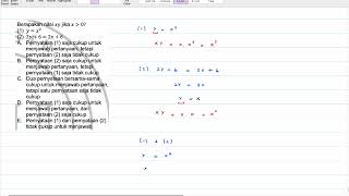 Eps 24  Pengetahuan Kuantitatif Menentukan kecukupan data dalam menentukan xy  Tanya Matematika [upl. by Bael]