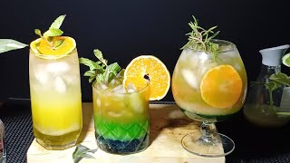 🔥making 3 mocktails in 3 seconds at home😱 [upl. by Kirima123]