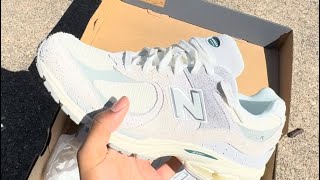 Lace tutorial new balance 2002r [upl. by Arabele]