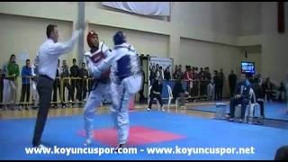 68kg Servet Tazegul vs Oguzhan Korkmaz 2010 Senyor Turkish TKD Championships [upl. by Bara560]