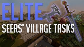 Elite Seers Village tasks guide 2019  Runescape 3 [upl. by Cnahc]