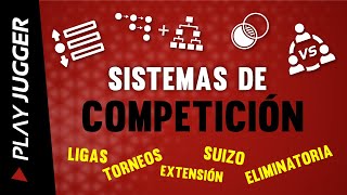 🥇 ¿Qué SISTEMAS DE COMPETICIÓN hay Torneo liga suizo Y cómo funcionan  Play Jugger [upl. by Datha708]