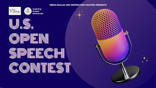 US Open Speech Contest 2023  1st Place Winner  RIVAAN SHAH  Generative AI [upl. by Atworth]