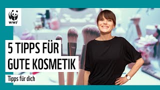 Kosmetik ohne Plastik Mineralöl und Tierversuche Darauf musst du achten  WWF Deutschland [upl. by Idnar869]