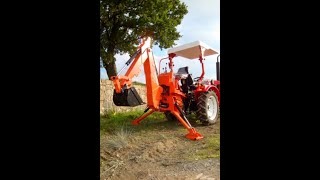 Podkop za malotraktor DH7 kopátko bagr za traktor [upl. by Mella687]