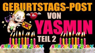 Geburtstags Post von Yasmin amp Wolken zeichnen  Teil 2  Danke  Juli 2017 [upl. by Esylla584]