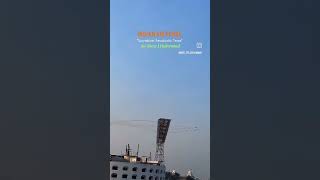 Air Show youtubeshort hyderabadcity tankbund airshow [upl. by Enella162]