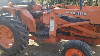 Kubota L3750 WorkingBackhoeskid loader [upl. by Kristan]