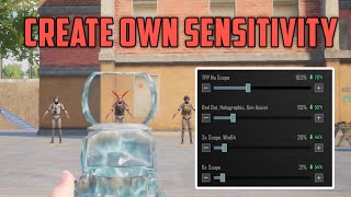 How to Make Your Own Sensitivity  2024 Best Zero Recoil Sensitivity for BGMI  PUBG MOBILE 😱🔥 [upl. by Ylera]