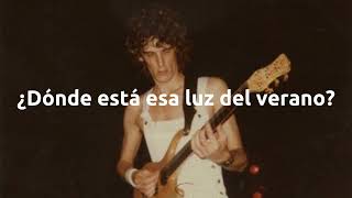 ¿Dónde está el topacio  Spinetta  Letra [upl. by Anasus306]