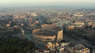 Drone HD Colosseum Rome [upl. by Vezza823]