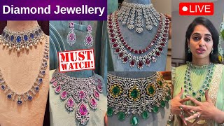 Vasundhara Diamond Roof Diamond Jewellery  brideessentials diamondnecklace diamond [upl. by Amato433]