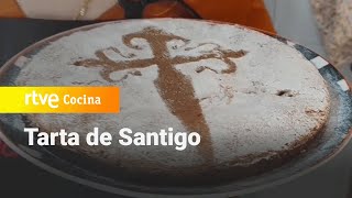 Receta de tarta de Santiago  La Cocina de Adora  RTVE Cocina [upl. by Ahsiral]