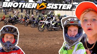 The Kiddos First Dirt Bike Race In Australia The Reeds Race Cessnock MX [upl. by Nevla]