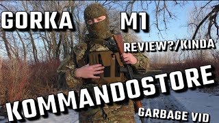 KOMMANDOSTORE M1 Gorka OverviewReviewsorta [upl. by Pinsky817]