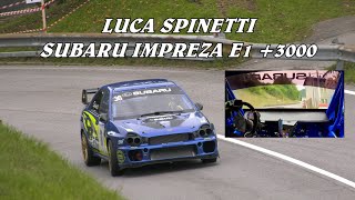 SALITA PEDAVENA  CROCE DAUNE 2024  LUCA SPINETTI  SUBARU IMPREZA E1 3000  VIDEO BELLUNOVIDEO [upl. by Airpac]