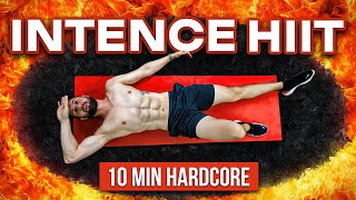 10 MIN HIGH INTENSITY WORKOUT Burn 250 Calories at Home No Equipment [upl. by Dosi]